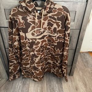 Drake Brown Camouflage Hoodie